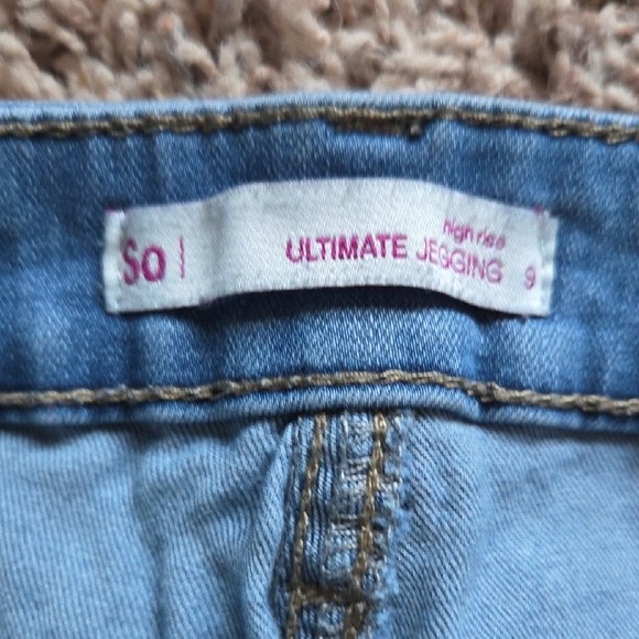 SO Light Blue Ultimate Jegging - Picture 2 of 3